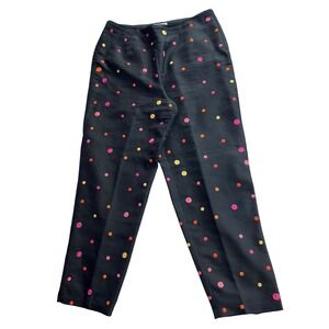 Vintage SLB  Silk Polka Dot Pants Women's Size 12